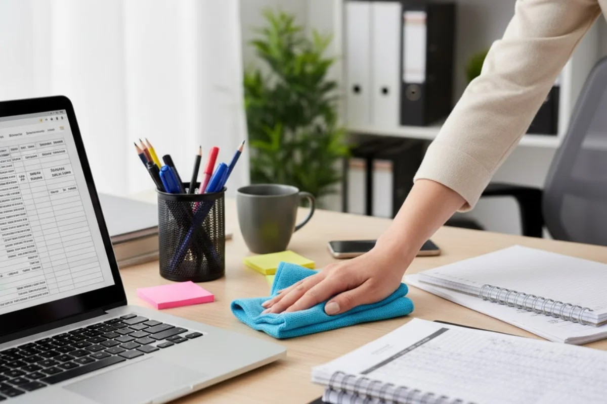Büro Masa Temizliği